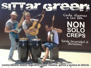 Sittar Green al Non solo Creps
